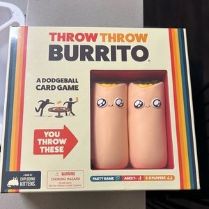 Throw the Burrito Board Game (Exploding Kittens)